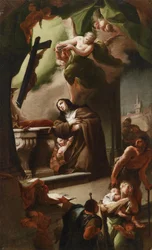 La vision de sainte Élisabeth de Thuringe